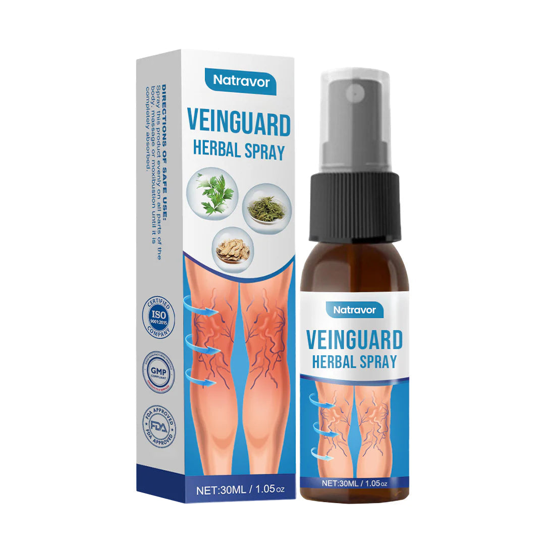 Natravor® VeinGuard Herbal Spray-✅ Clinically proven to eliminate varicose veins in just 7 days!