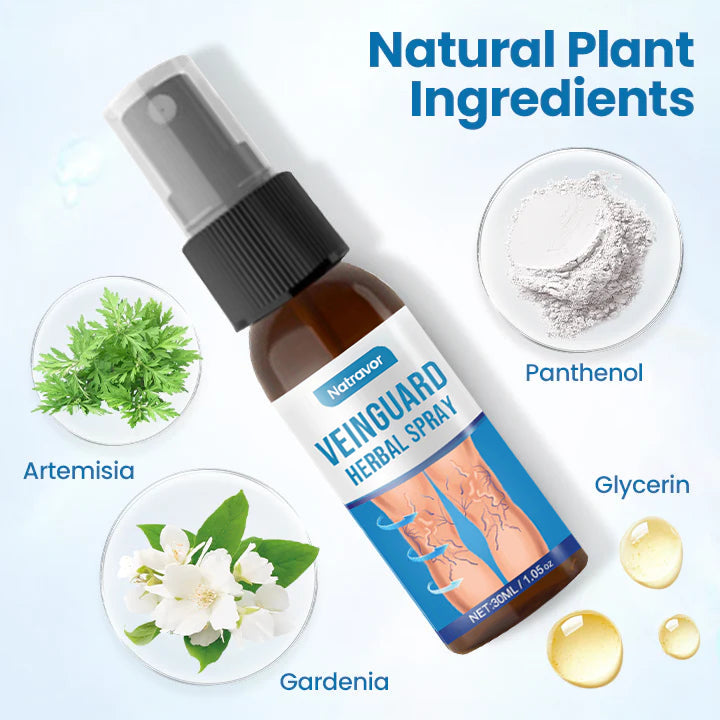 Natravor® VeinGuard Herbal Spray-✅ Clinically proven to eliminate varicose veins in just 7 days!