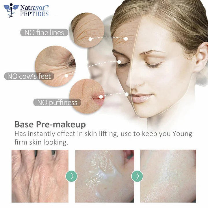 Natravor™-PEPTIDE Wrinkle Reducing Cream contains 12 different peptides (eliminates wrinkles in 1 minute)