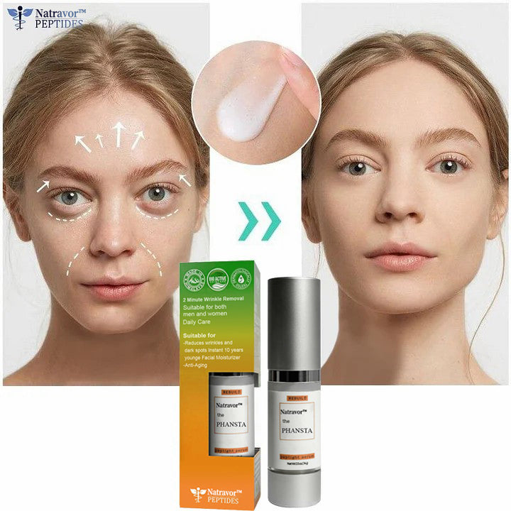 Natravor™-PEPTIDE Wrinkle Reducing Cream contains 12 different peptides (eliminates wrinkles in 1 minute)