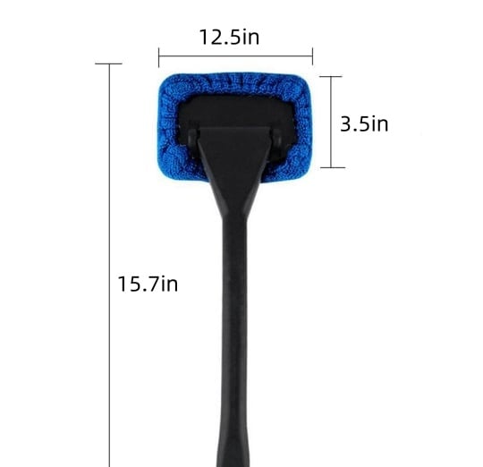 🔥 Microfiber Car Windshield Cleaner Tool