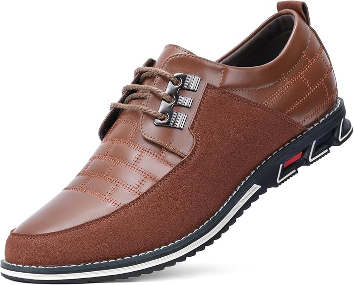 Men's Fashion Calfskin Leather Shoes