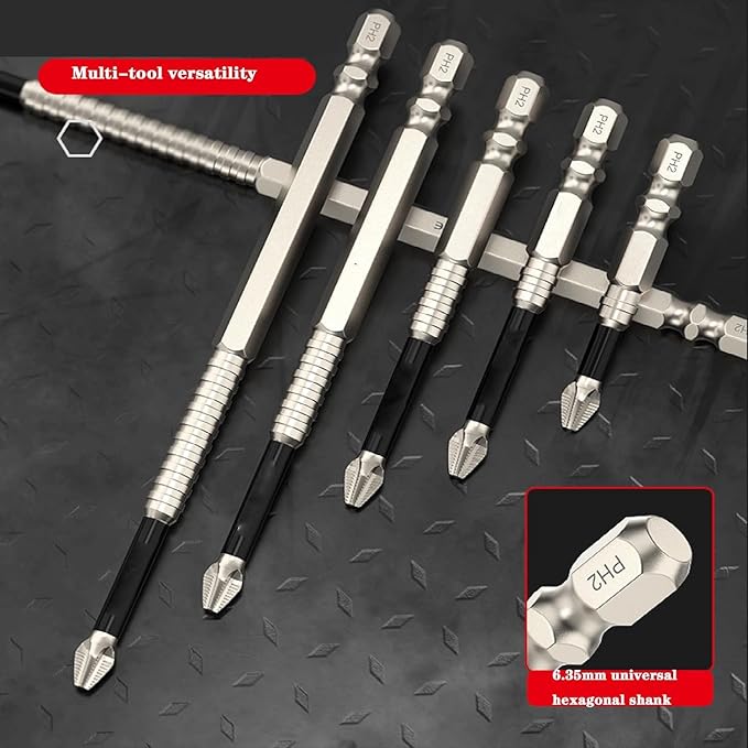 ๐ฅ๐จHigh-Magnetic Screwdriver Drill Bit Set