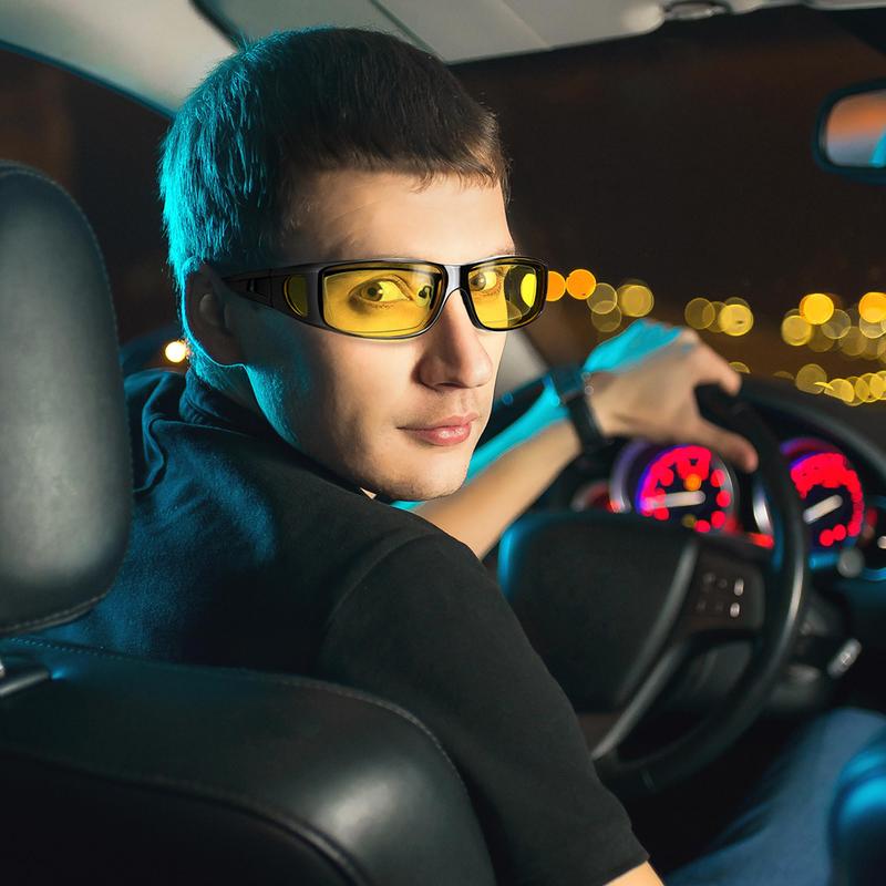 ✨ Night Vision Driving Glasses, Anti-glare Polarized😎