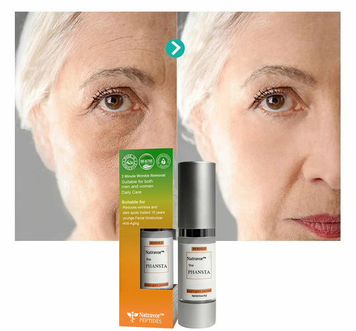 Natravor™-PEPTIDE Wrinkle Reducing Cream contains 12 different peptides (eliminates wrinkles in 1 minute)