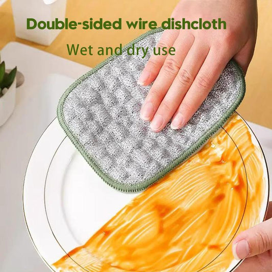 Multipurpose Wire Dishwashing Rags – Reusable, Non-Scratch Cleaning Cloths(10pcs)
