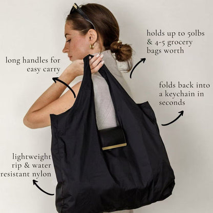 🔥Last Day 49% OFF👜Keychain Tote Bag– Stylish, Space-Saving & Eco-Friendly Shopping Bag🌿