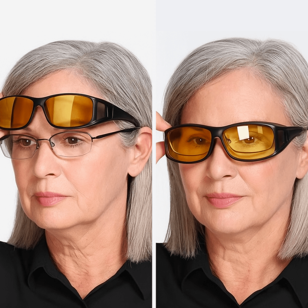 ✨ Night Vision Driving Glasses, Anti-glare Polarized😎