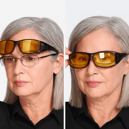 ✨ Night Vision Driving Glasses, Anti-glare Polarized😎
