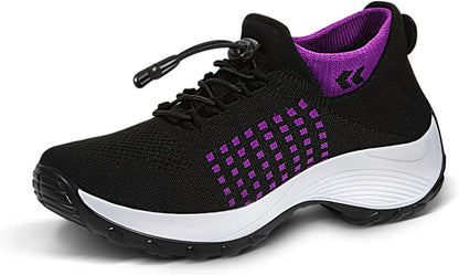 WOMEN SLIP-ON LIGHT AIR CUSHION ORTHOPEDIC SNEAKERS
