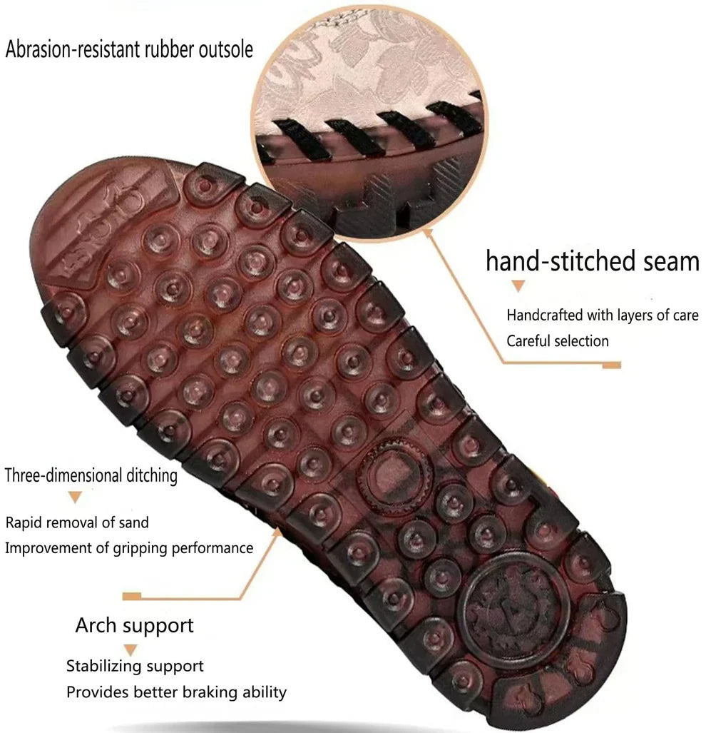 🔥Best Seller-Last Day Sale 60% OFF🔥Women's Hand-Stitched Uniqcomfy Wide Toe Box Leather Shoes