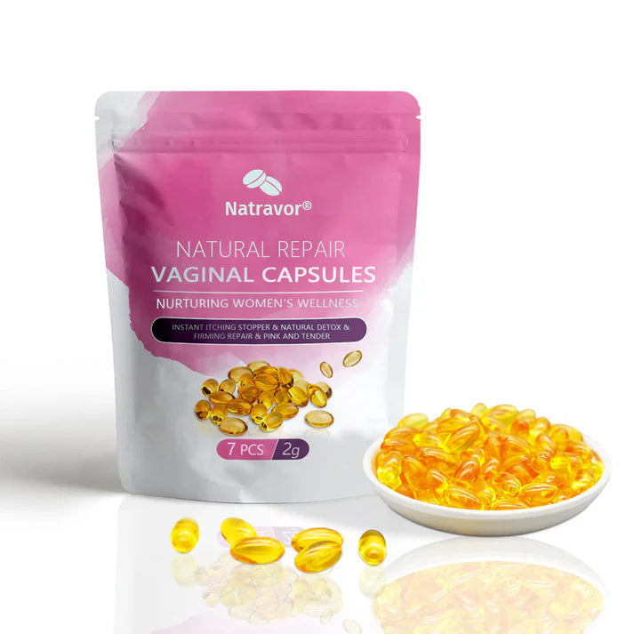 Natravor® Instant Itch Relief & Natural Detox & Firming Repair & Pink and Tender Natural Capsules