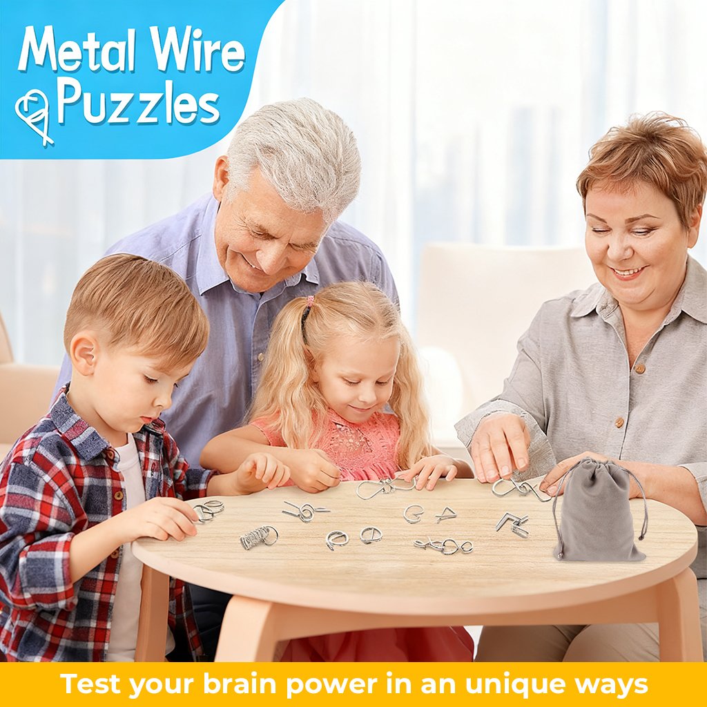 💥CHRISTMAS DEAL 49% OFF -🎁Metal Montessori Puzzle Solving