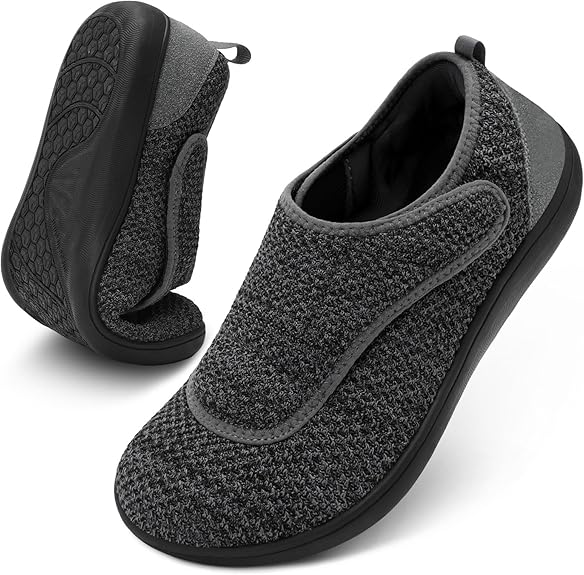 2025 Men's Lightweight Extra Wide Width Orthopedic Hands-Free Foot Pain Relief Slip-on Shoes