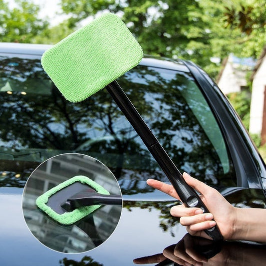 🔥 Microfiber Car Windshield Cleaner Tool