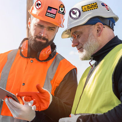 🔥🔥150Pcs Blue Collar Funny Stickers 👷‍♂️