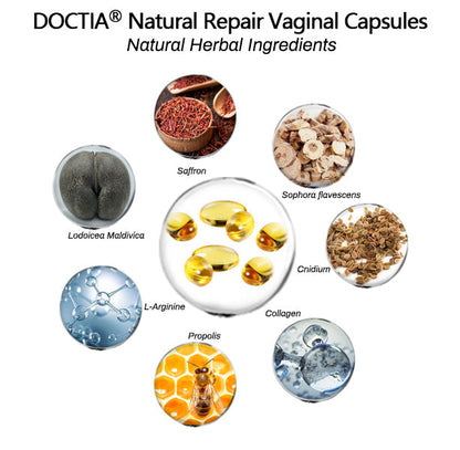 Natravor® Instant Itch Relief & Natural Detox & Firming Repair & Pink and Tender Natural Capsules
