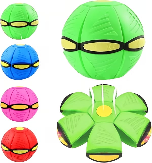 Black Friday 49% OFF💖Magic Metaball Kids Bouncy Ball – Flying Saucer Transform Toy for Fun Parent-Child Play