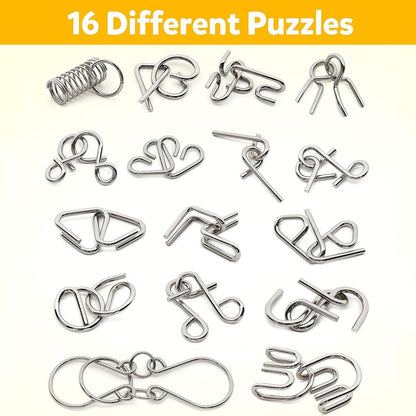 💥CHRISTMAS DEAL 49% OFF -🎁Metal Montessori Puzzle Solving