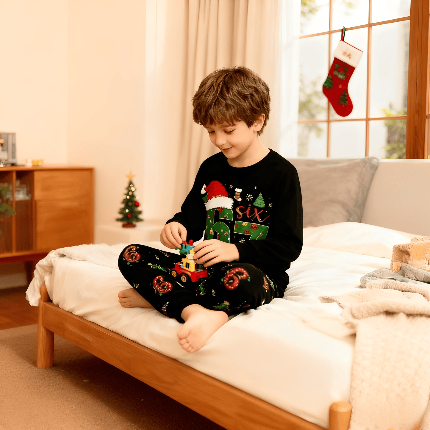 🎄2025 Christmas Sales🎅The Viral 67 Christmas Kids Pajama Set