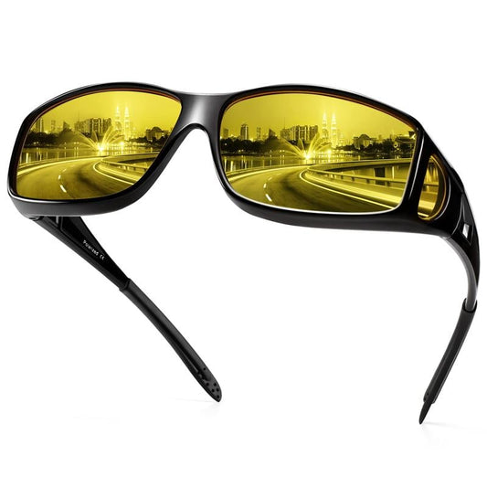 ✨ Night Vision Driving Glasses, Anti-glare Polarized😎