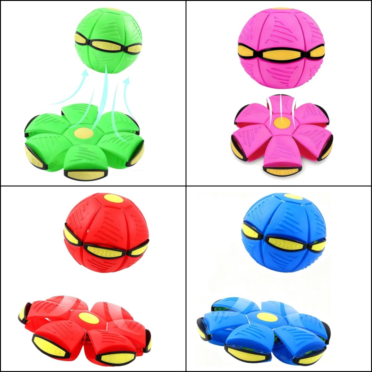 Black Friday 49% OFF💖Magic Metaball Kids Bouncy Ball – Flying Saucer Transform Toy for Fun Parent-Child Play